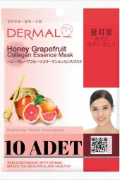 DERMAL Aydınlatıcı ve Canlandırıcı Bal Greyfurt Kolajen Özlü Maske X10 Adet thumbnail 1
