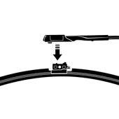 Mercedes GLB X247 2020-2024 Ön Cam Özel Silecek Takımı 60x55cm - 6
