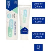 Clinomyn Smokers Sigara İçenler İçin Diş Beyazlatan Leke Giderici Diş Macunu 75 ml x 4 Adet - 3