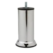 Mobilya Kanepe Baza Koltuk Ünite Destek Ayağı M8 Civata 12 cm Krom Metal Yükseltici İnce Diş Ayak (4 ADET) - 6