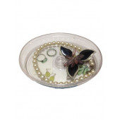 Z65W19 ÇEKMECE İÇİ KOZMETİK VE TAKI DÜZENLEYİCİ OVAL 18x11x3cm - 3
