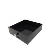 Z65W21 ÇEKMECE İÇİ KOZMETİK VE TAKI DÜZENLEYİCİ SİYAH 15x16x4cm - 4