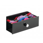 Z65W21 ÇEKMECE İÇİ KOZMETİK VE TAKI DÜZENLEYİCİ SİYAH 15x16x4cm - 7