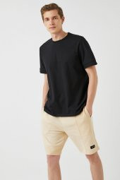 Standart Fit Basic Tişört thumbnail 1