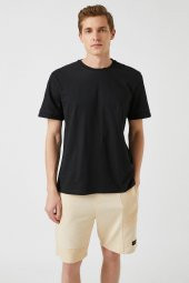 Standart Fit Basic Tişört thumbnail 3