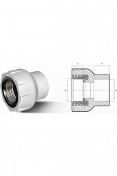 Fırat Grup Fırat Pprc 20 Mm-1/2" Iç Dişli Rekor - 1