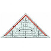 Ark Geodirect Üçgen Gönye Cetvel 32 cm x 45 Kod:082 - 1