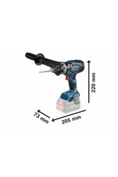 GSR 18V-150 C Akülü Delme Vidalama 2x8.0ah thumbnail 2