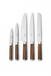 Schafer Solide Ahşap Bıçak Seti - 6 Parça Kahve-kah03 - 2