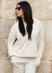 The Mia Mage Sweatshirt Krem S - 2