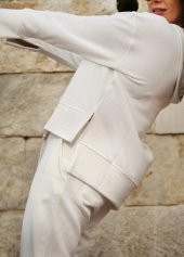 The Mia Mage Sweatshirt Krem S - 3