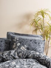 Cotton Box Dual Çift Kişilik Nevresim Takımı Comely Antrasit thumbnail 2