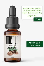 Masala Saf Argan Yağı 20 ml. Soğuk Pres (Argan Carrier Oil) thumbnail 1