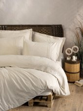 Cotton Box Cotton Keten Çift Kişilik Nevresim Takımı Forbes - 1