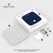 Nautica Classic Collection Plus Vücut Analizli Akıllı Bluetooth Tartı Baskül Beyaz thumbnail 6