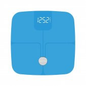 Nautica Classic Collection Plus Vücut Analizli Akıllı Bluetooth Tartı Baskül Mavi - 2