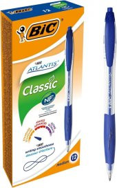 BIC ATLANTIS CLASSIC MAVI BASMALI TUKENMEZ KLM 12L - 2