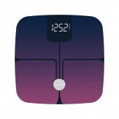 Nautica Gradient Collection Plus Vücut Analizli Akıllı Bluetooth Tartı Baskül Navy Mor - 2