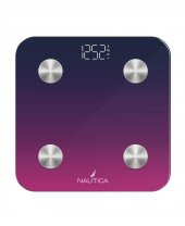 Nautica Gradient Collection Vücut Analizli Akıllı Bluetooth Tartı Baskü Navy Fuşya thumbnail 2