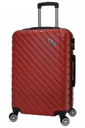 2li Valiz Seti Elatae Pro Abs Valiz Büyük Boy ve Makyaj Kırmızı 2li Set 1001 thumbnail 7