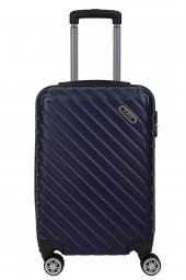 2li Valiz Seti Elatae Pro Abs Valiz Kabin Boy ve Makyaj Lacivert 2li Set 1001 thumbnail 2