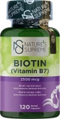 Natures Supreme Biotin 2500 Mcg 120 Kapsül - 1