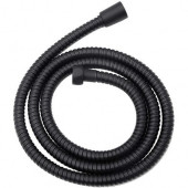 Örgülü Duş Hortumu Spiral Shower Hose Siyah - 1