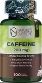 Natures Supreme Caffeine 200 Mg 100 Kapsül - 1