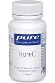 Pure Encapsulations Iron-c 30 Kapsül - 1