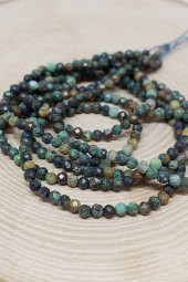 Afrika Turkuazı Taşı Dizi 2,5mm thumbnail 1