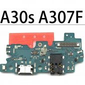 Samsung A307 A30s Mikrofon Kulaklık Şarj Bordu - 1