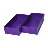 Y10-052F2 ÇEKMECE İÇİ DÜZENLEYİCİ 2 ADET KUTU MOR 30X15X7CM - 2