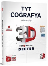 3D Yayınları TYT Coğrafya Video Destekli Defter - 3