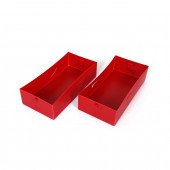 Y10-052F3 ÇEKMECE İÇİ DÜZENLEYİCİ 2 ADET KUTU KIRMIZI 30X15X7CM - 4