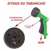 Otomatik 6 Fonksiyonlu Bahçe Sulama Tabancası Tetikli Ayarlı Tabanca - 2