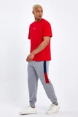 Süperlife Erkek Garnili Regular Fit İnce Eşofman Altı SPR23EA351 - 1