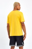 Süperlife Erkek Bisiklet Yaka Oversize Fit Baskılı Tişort spr23TS001 - 10