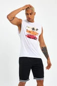 Süperlife Erkek Bisiklet Yaka Regular Fit Baskılı Tişort SPR23AT341 - 4