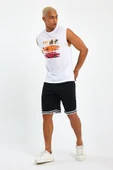Süperlife Erkek Bisiklet Yaka Regular Fit Baskılı Tişort SPR23AT341 - 1