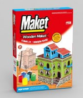 Hayal Sepeti Konak evi Boyama seti - 1