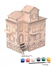 Hayal Sepeti Konak evi Boyama seti - 2