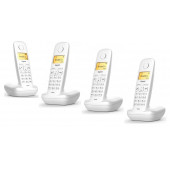 Gigaset 1 Harici 4 Dahili Dect Telsiz Kablosuz Telefon Santrali Beyaz - 1
