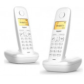 Gigaset 1 Harici 2 Dahili Dect Telsiz Kablosuz Telefon Santrali Beyaz - 1