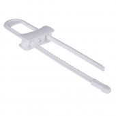 G501 RAYLI ÇEKMECE DOLAP KİLİDİ ÇOCUK GÜVENLİK KORUMA KİLİT 22X4X0,4CM - 2