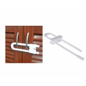 G501 RAYLI ÇEKMECE DOLAP KİLİDİ ÇOCUK GÜVENLİK KORUMA KİLİT 22X4X0,4CM - 3