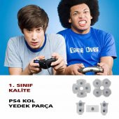 PS4 Kol Tamir 030 040 050 055 İç Lastik Takımı Rubber Pad Silikon PS4 Yedek Parça thumbnail 2