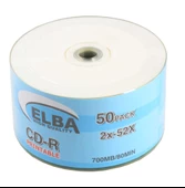 Elba CD-R 700MB-80MIN Printable 50li Shrink - 1