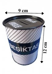 Beşiktaş Metal Kumbara Orta Boy Orjinal Lisanslı 1 Adet Bjk Kumbara Taraftar Kumbara Kara Kartal 12x9 cm - 2