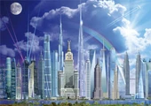 Educa 1000 Parça Yapboz Tall Buildings Mega Uzun Yapılar Educa Puzzle Yapıştırıcısı Dahil - 2
