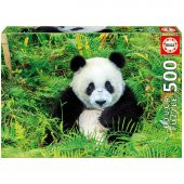Educa 500 Parçalı Panda Puzzle Yapboz - 1